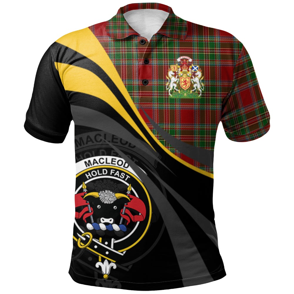 Clan MacLeod of Gesto 02 Tartan Polo Shirt - Royal Coat Of Arms Style WC56 MacLeod of Gesto 02 Tartan Tartan Polo