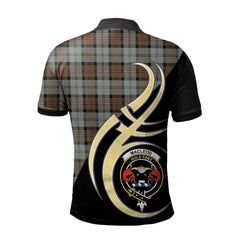 Clan MacLeod of Harris Weathered Tartan Polo Shirt - Believe In Me Style PK61 MacLeod of Harris Weathered Tartan Tartan Polo