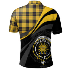 Clan MacLeod of Lewis Ancient Tartan Polo Shirt - Royal Coat Of Arms Style CJ13 MacLeod of Lewis Ancient Tartan Tartan Polo
