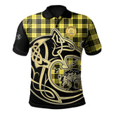 Clan MacLeod of Lewis Modern Tartan Polo Shirt Viking Wolf GY65 MacLeod of Lewis Modern Tartan Tartan Polo