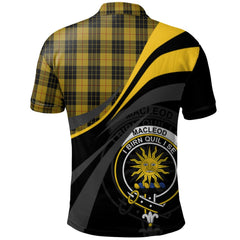 Clan MacLeod of Lewis Vestiarium Scoticum Tartan Polo Shirt - Royal Coat Of Arms Style RD21 MacLeod of Lewis Vestiarium Scoticum Tartan Tartan Polo
