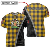 MacLeod of Lewis Ancient Tartan Shirt with Scotland Coat of Arms & Custom Name LL18