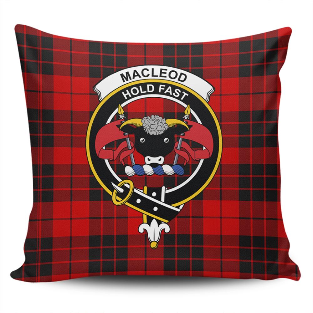 Clan MacLeod of Raasay Tartan Crest Pillow Cover DY39 Clan Borthwick Tartan Today
