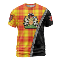 Personalized Clan MacMillan Tartan Shirt with Scotland Coat of Arms & Custom Name LB65