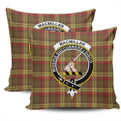 Clan MacMillan Old Weathered Tartan Crest Pillow Cover TD70 Clan MacMillan Tartan Today