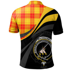 Clan MacMillan 01 Tartan Polo Shirt - Royal Coat Of Arms Style IR50 MacMillan 01 Tartan Tartan Polo