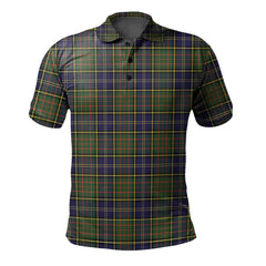 Clan MacMillan Hunting Modern Tartan Polo Shirt IR60 MacMillan Hunting Modern Tartan Tartan Polo