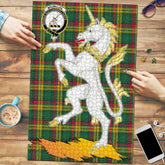 Clan MacMillan Old Ancient Tartan Crest Unicorn Scotland Jigsaw Puzzles Gift For Family OE39 Clan MacMillan Tartan Today