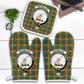 Clan MacMillan Old Ancient Tartan Crest Oven Mitt And Pot Holder (2 Oven Mitts + 1 Pot Holder) DA78 Clan MacMillan Tartan Today