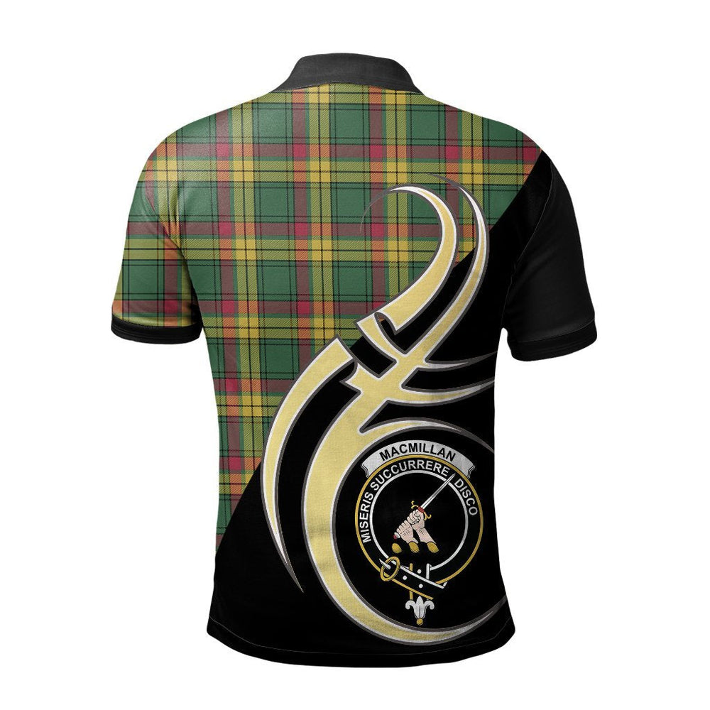 Clan MacMillan Old Ancient Tartan Polo Shirt - Believe In Me Style ZO82 MacMillan Old Ancient Tartan Tartan Polo