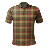 Clan MacMillan Old Weathered Tartan Polo Shirt DA39 MacMillan Old Weathered Tartan Tartan Polo