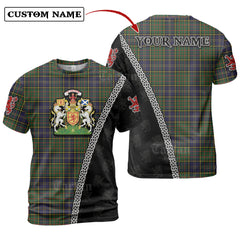 MacMillan Hunting Modern Tartan Shirt with Scotland Coat of Arms & Custom Name AM25
