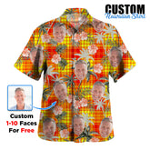 Clan MacMillan Tartan Custom Face Hawaiian Shirt – Unisex Gift for Family Members, Summer Party KA77 MacMillan Tartan Tartan Hawaii Shirt