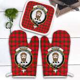 Clan MacNab Modern Tartan Crest Oven Mitt And Pot Holder (2 Oven Mitts + 1 Pot Holder) AT32 Clan MacNab Tartan Today