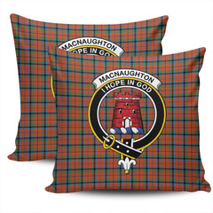 Clan MacNaughton Ancient Tartan Crest Pillow Cover IV62 Clan MacNaughton Tartan Today