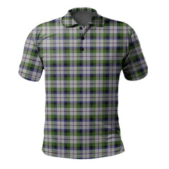 Clan MacNaughton Dress Tartan Polo Shirt FP89 MacNaughton Dress Tartan Tartan Polo