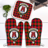 Clan MacNaughton Modern Tartan Crest Oven Mitt And Pot Holder (2 Oven Mitts + 1 Pot Holder) IO48 Clan MacNaughton Tartan Today