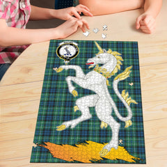 Clan MacNeil of Colonsay Ancient Tartan Crest Unicorn Scotland Jigsaw Puzzles Gift For Family IC97 Clan MacNeil / MacNeill Tartan Today