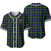 Clan MacNeil of Barra Tartan Unisex Baseball Jersey NY40WP59 Clan MacNeil / MacNeill Tartan Today