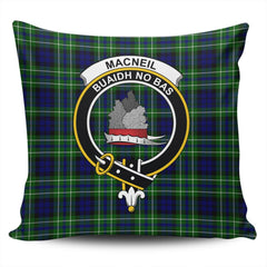 Clan MacNeil of Colonsay Modern Tartan Crest Pillow Cover UB83 Clan MacNeil / MacNeill Tartan Today