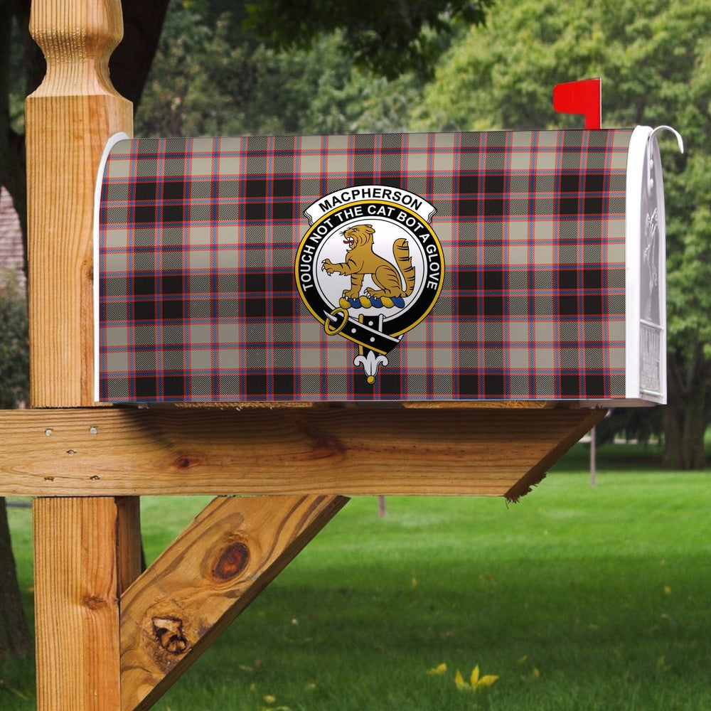 Clan MacPherson Hunting Ancient Tartan Crest Mailbox WB84 Clan MacPherson Tartan Today