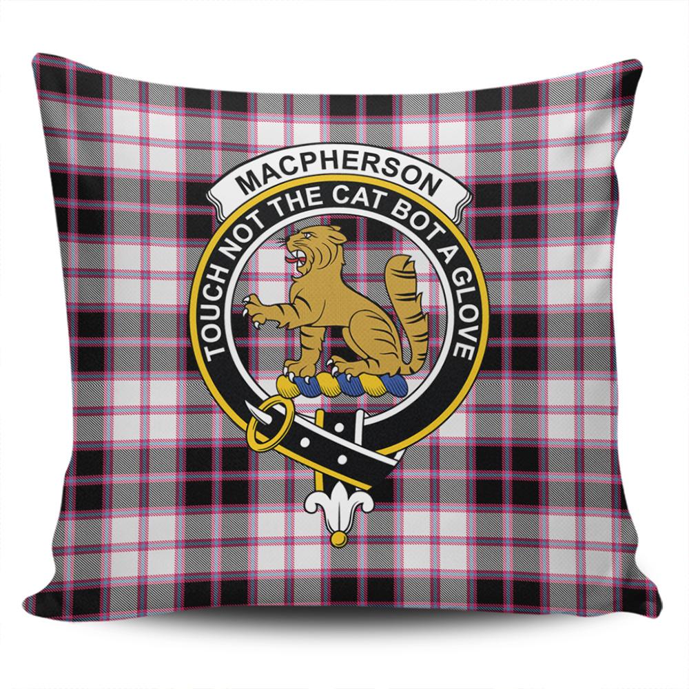 Clan MacPherson Hunting Modern Tartan Crest Pillow Cover IH87 Clan MacPherson Tartan Today