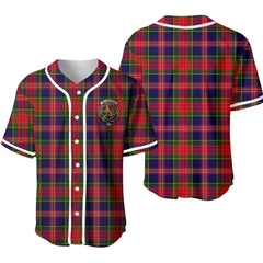 Clan MacPherson Tartan Unisex Baseball Jersey VD54OG43 Clan MacPherson Tartan Today