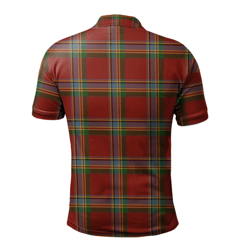 Clan MacPherson 02 Tartan Polo Shirt SN93 MacPherson 02 Tartan Tartan Polo