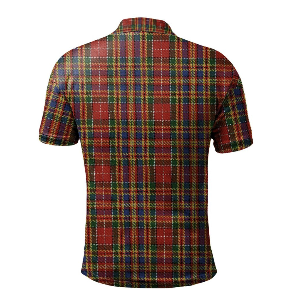 Clan MacPherson 04 Tartan Polo Shirt SB21 MacPherson 04 Tartan Tartan Polo