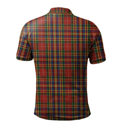 Clan MacPherson 04 Tartan Polo Shirt SB21 MacPherson 04 Tartan Tartan Polo