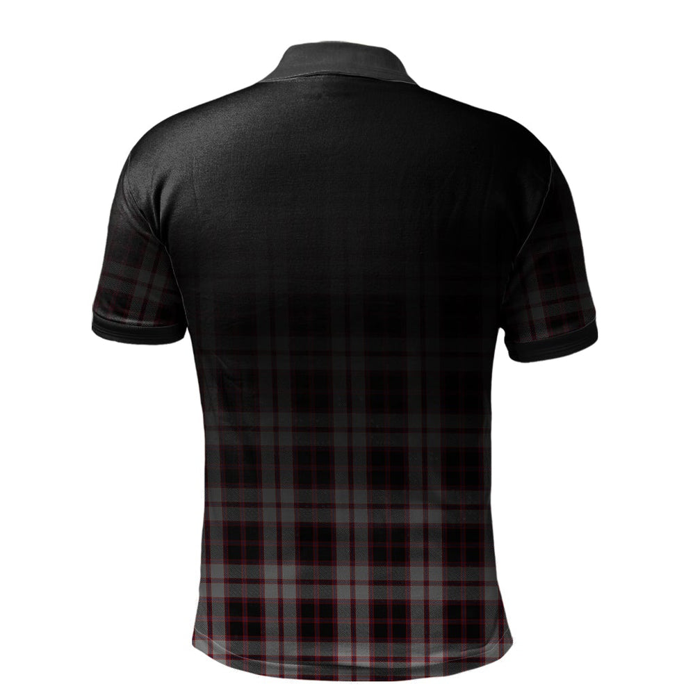 Clan MacPherson Tartan Polo Shirt - Alba Celtic Style BO35 MacPherson Tartan Tartan Polo