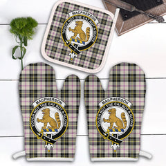 Clan MacPherson Dress Ancient Tartan Crest Oven Mitt And Pot Holder (2 Oven Mitts + 1 Pot Holder) JL14 Clan MacPherson Tartan Today