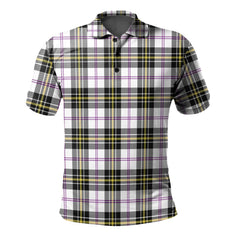 Clan MacPherson Dress Modern Tartan Polo Shirt ON16 MacPherson Dress Modern Tartan Tartan Polo