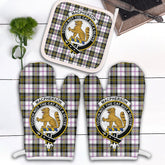 Clan MacPherson Dress Modern Tartan Crest Oven Mitt And Pot Holder (2 Oven Mitts + 1 Pot Holder) FJ16 Clan MacPherson Tartan Today