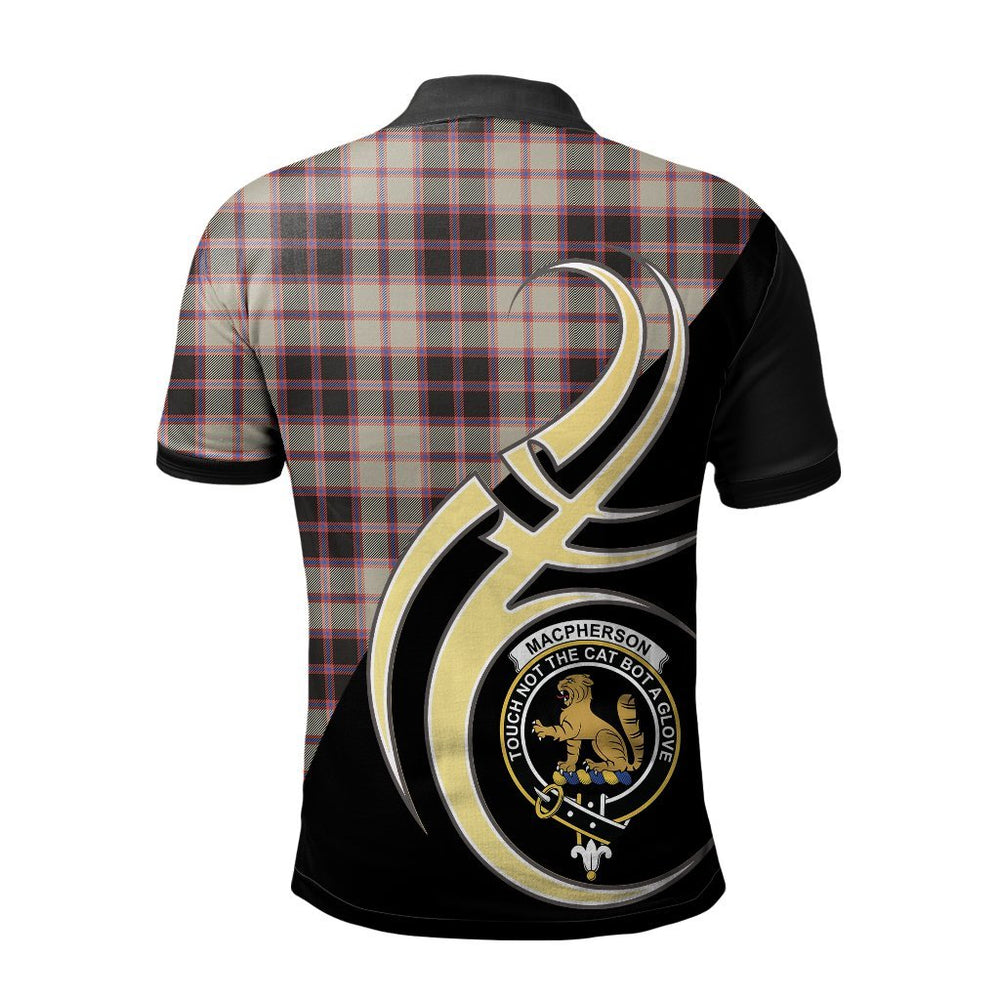 Clan MacPherson Hunting Ancient Tartan Polo Shirt - Believe In Me Style BD81 MacPherson Hunting Ancient Tartan Tartan Polo