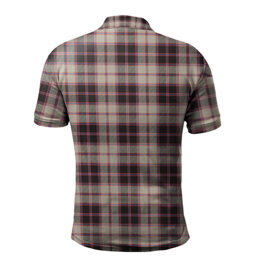 Clan MacPherson Hunting Ancient Tartan Polo Shirt JB27 MacPherson Hunting Ancient Tartan Tartan Polo