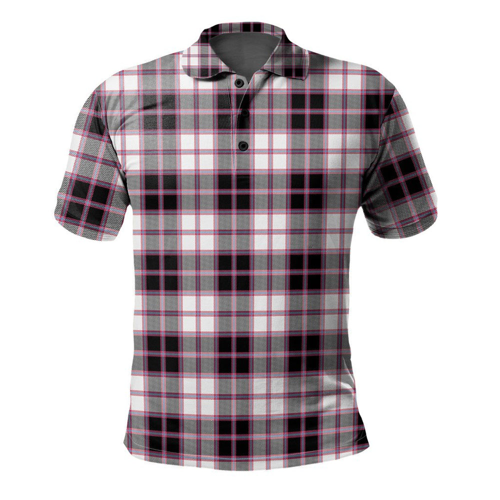 Clan MacPherson Hunting Modern Tartan Polo Shirt QY85 MacPherson Hunting Modern Tartan Tartan Polo