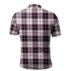 Clan MacPherson Hunting Modern Tartan Polo Shirt QY85 MacPherson Hunting Modern Tartan Tartan Polo