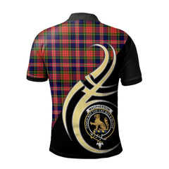 Clan MacPherson Modern Tartan Polo Shirt - Believe In Me Style JY56 MacPherson Modern Tartan Tartan Polo
