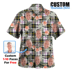 Clan MacPherson Dress Modern Tartan Custom Face Hawaiian Shirt – Unisex Gift for Family Members, Summer Party SJ82 MacPherson Dress Modern Tartan Tartan Hawaii Shirt