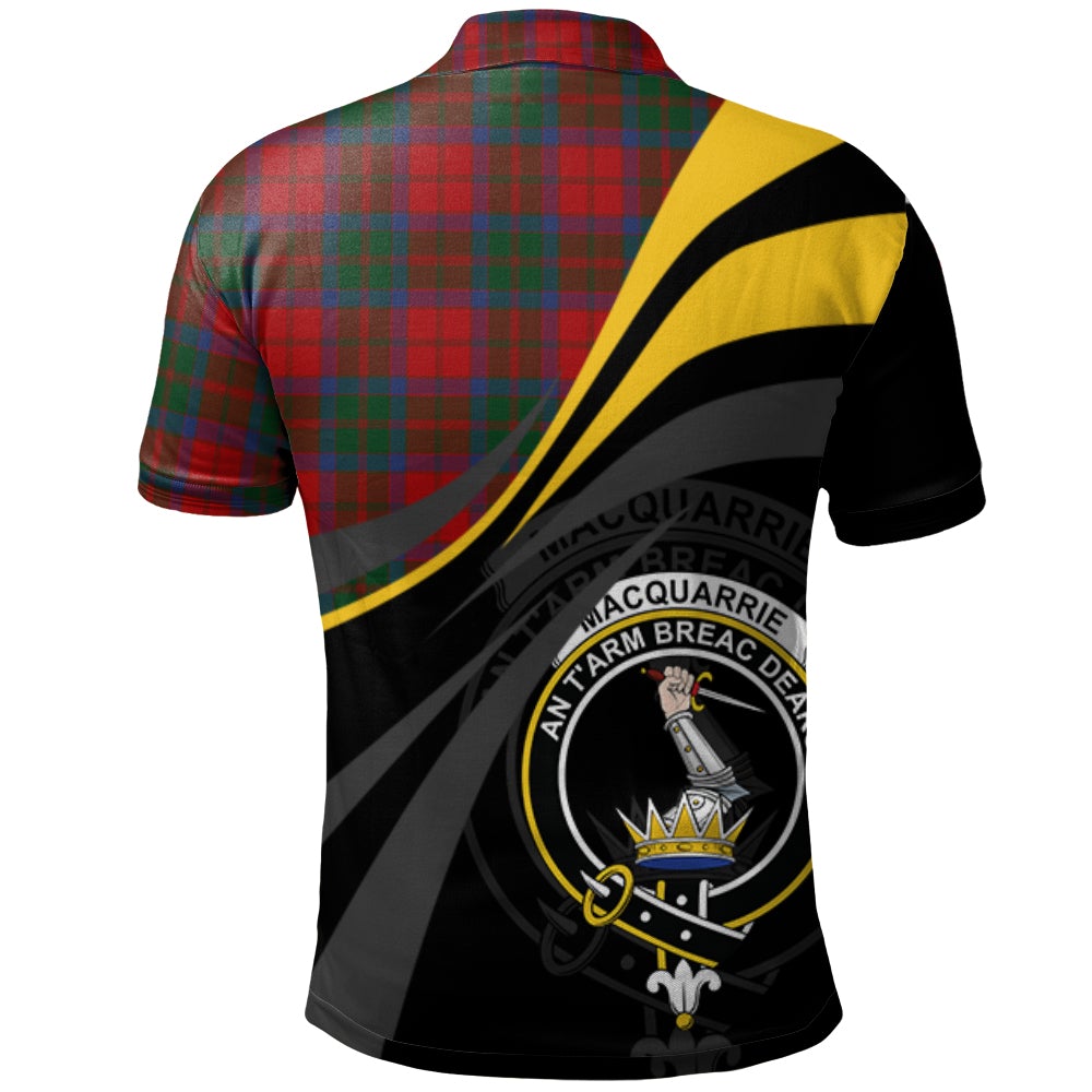 Clan MacQuarrie 02 Tartan Polo Shirt - Royal Coat Of Arms Style XQ25 MacQuarrie 02 Tartan Tartan Polo