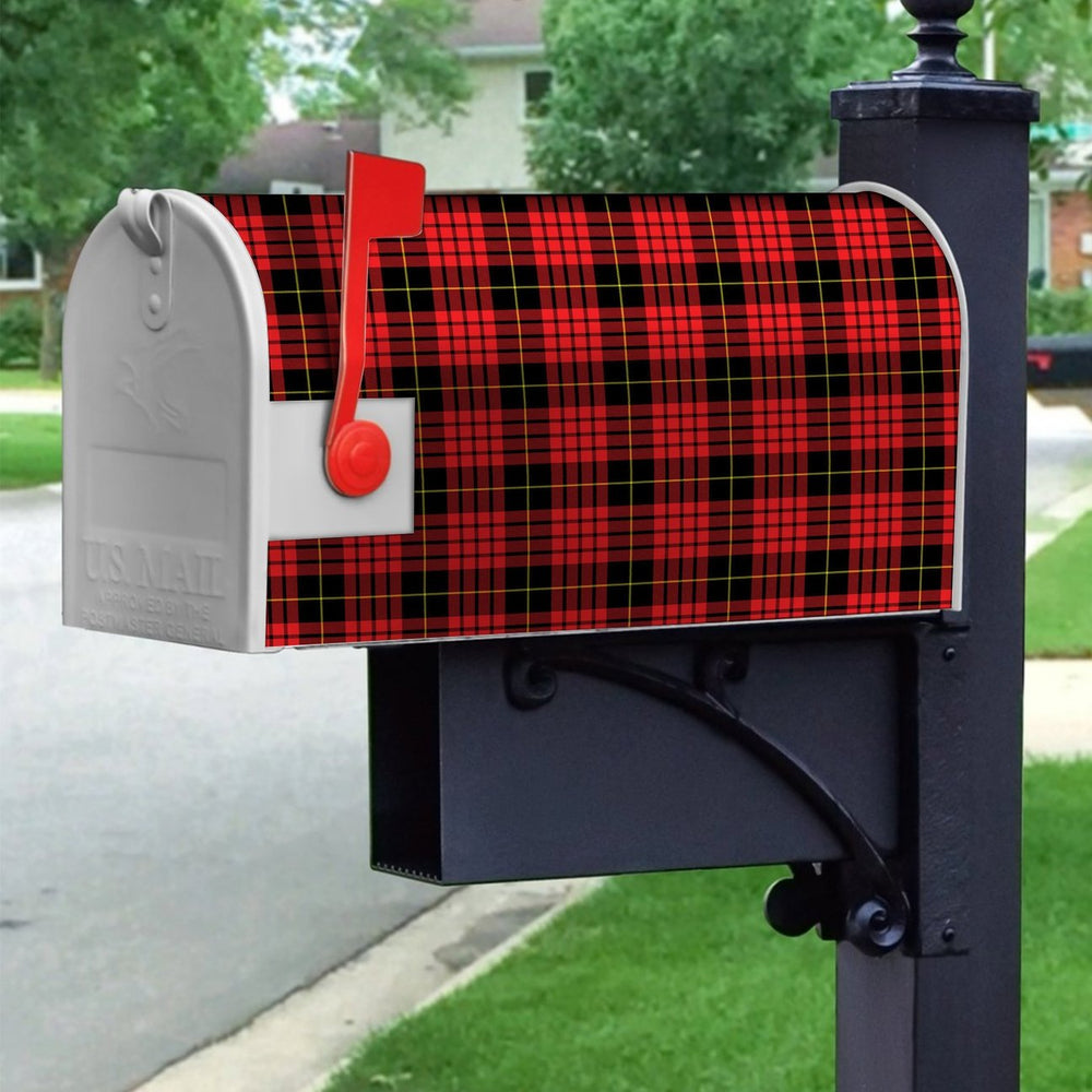 Clan MacQueen Modern Tartan Crest Mailbox VD50 Clan MacQueen Tartan Today
