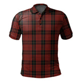 Clan MacQueen Tartan Polo Shirt GJ22 MacQueen Tartan Tartan Polo