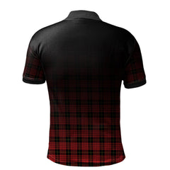 Clan MacQueen Modern Tartan Polo Shirt - Alba Celtic Style FN17 MacQueen Modern Tartan Tartan Polo