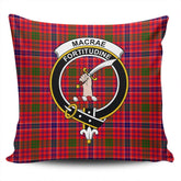 Clan MacRae Modern Tartan Crest Pillow Cover FG63 Clan MacRae Tartan Today
