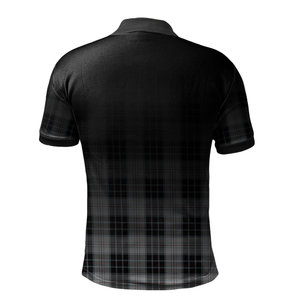 Clan MacRae Dress Tartan Polo Shirt - Alba Celtic Style GQ95 MacRae Dress Tartan Tartan Polo