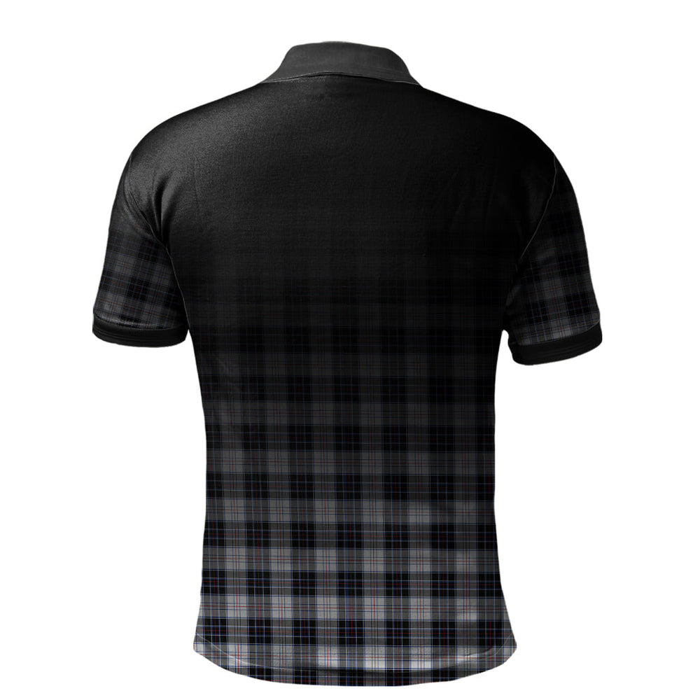 Clan MacRae Dress Modern Tartan Polo Shirt - Alba Celtic Style JP27 MacRae Dress Modern Tartan Tartan Polo