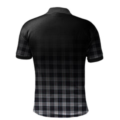Clan MacRae Dress Modern Tartan Polo Shirt - Alba Celtic Style JP27 MacRae Dress Modern Tartan Tartan Polo