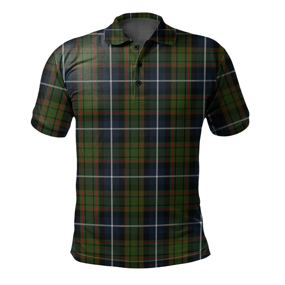 Clan MacRae Hunting 01 Tartan Polo Shirt UA48 MacRae Hunting 01 Tartan Tartan Polo
