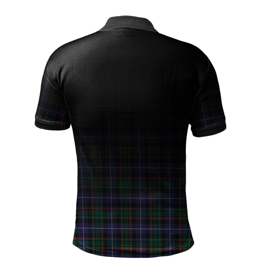 Clan MacRae Hunting Modern Tartan Polo Shirt - Alba Celtic Style HQ75 MacRae Hunting Modern Tartan Tartan Polo